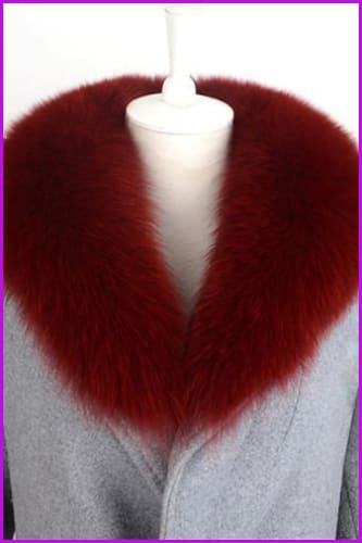 Fox Fur Collar Scarf DO1234 - Furdela