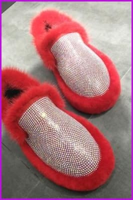 Fox Fur Confortable Snow Boots DF069 - Furdela