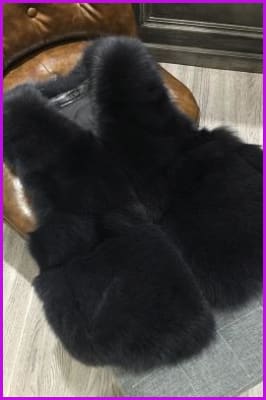 Fox Fur Gilet 55CM DO1494 - Furdela