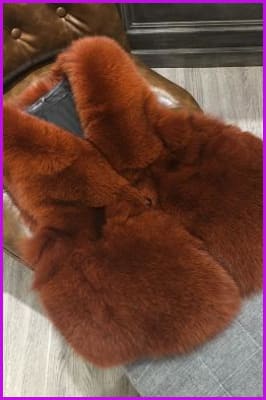 Fox Fur Gilet 55CM DO1494 - Furdela