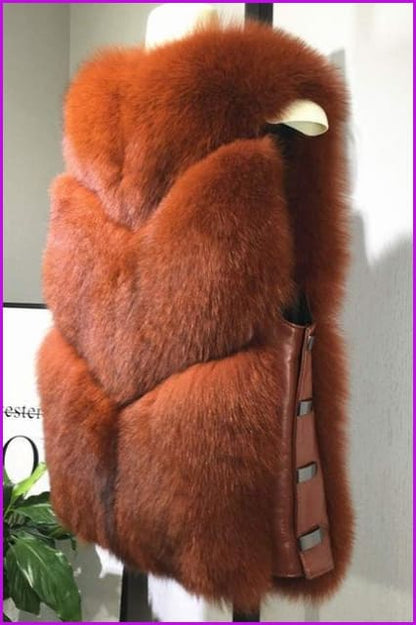 Fox Fur Gilet DO1509 - Furdela