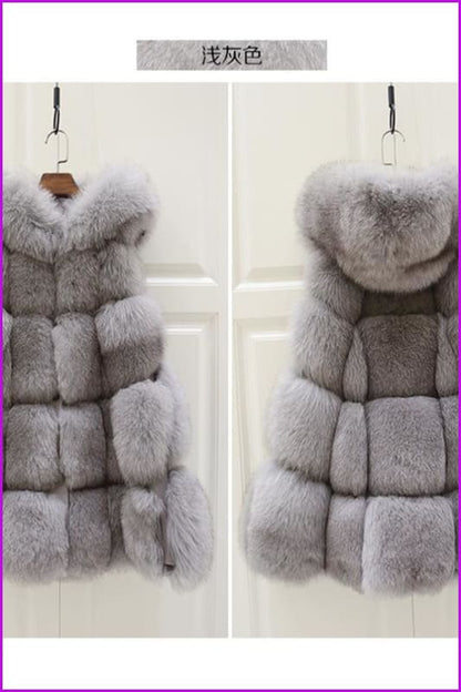 Fox Gilet 4 Bars with Hood D01083 - Furdela