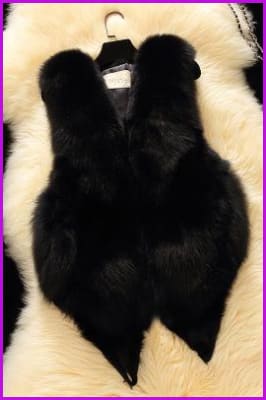 Full Pelt Fox Fur Gilet DO954 - Furdela