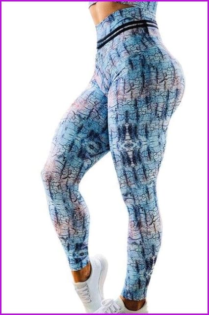 Gym Sport Fitness Yoga Running Tights Pants DE123 - Furdela