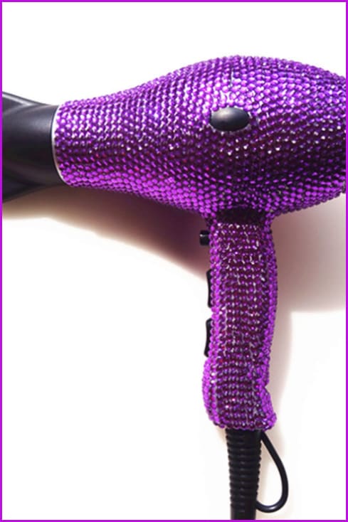 Hair Dryer Bling Rhinestone - Furdela