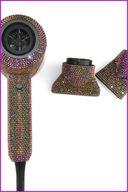 Hair Dryer Bling Rhinestone - Furdela