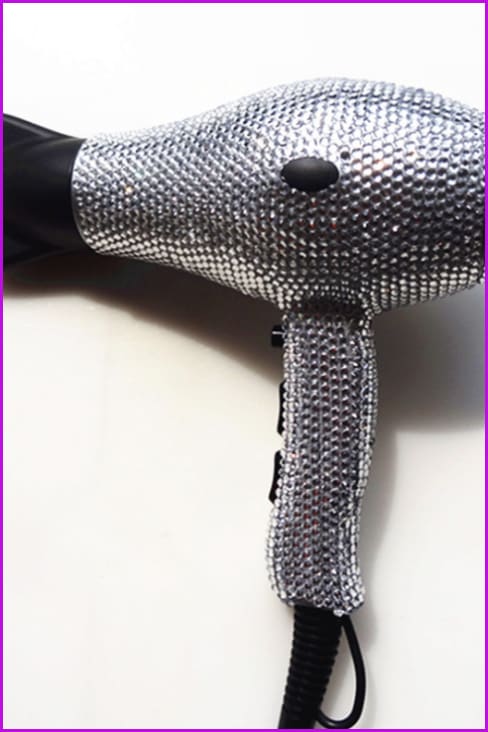 Hair Dryer Bling Rhinestone - Furdela