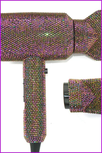 Hair Dryer Bling Rhinestone - Furdela