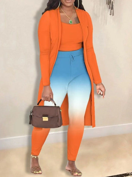 Cami Geometric Print Drawstring Three Piece Pants Set BO5084 Furdela