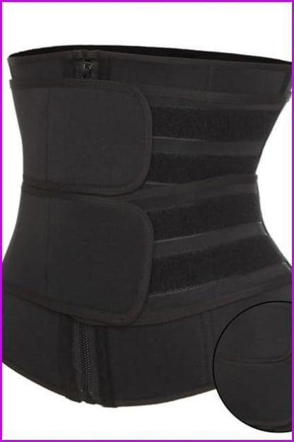 High Quality Sauna Waist Trainer Corset Sweat Waist Trainer Belt S-3XL - Furdela