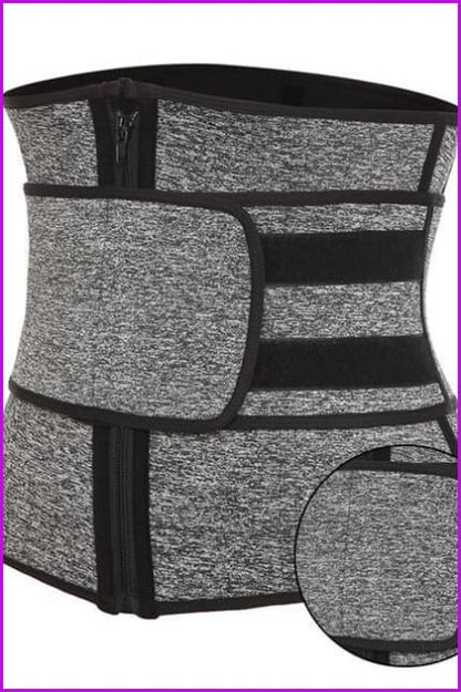 High Quality Sauna Waist Trainer Corset Sweat Waist Trainer Belt S-3XL - Furdela
