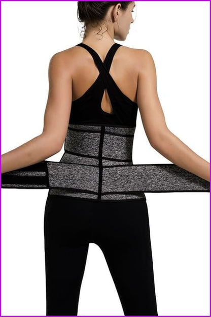 High Quality Sauna Waist Trainer Corset Sweat Waist Trainer Belt S-3XL - Furdela