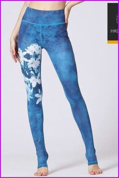 High Waist Yoga Leggings Tight Pants DE115 - Furdela