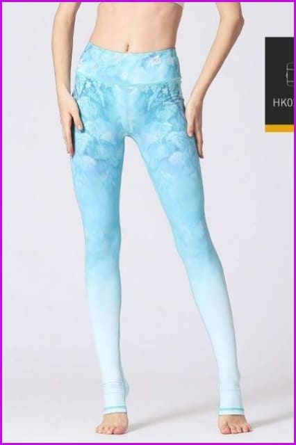 High Waist Yoga Leggings Tight Pants DE115 - Furdela