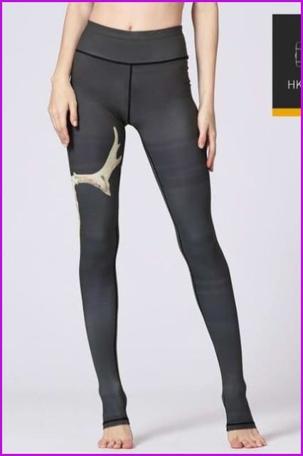 High Waist Yoga Leggings Tight Pants DE115 - Furdela