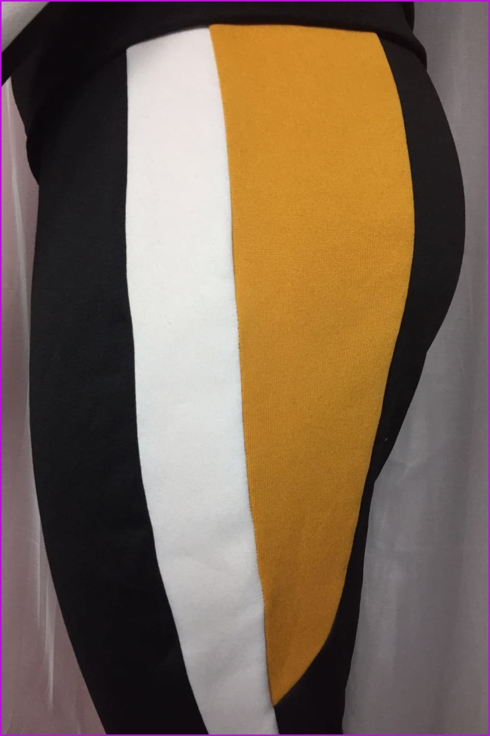 Hooded Contrast Color Plus Size Tracksuit F1975 - Furdela