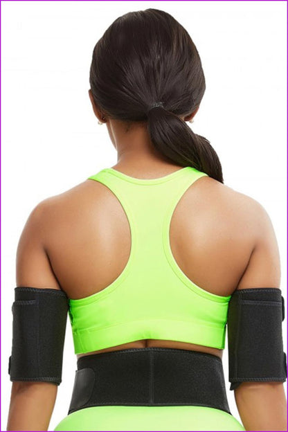 Hot Sweat Arm Trimmers for Women Weight Loss Slimmer Wraps Lose Arm Fat F794 - Furdela