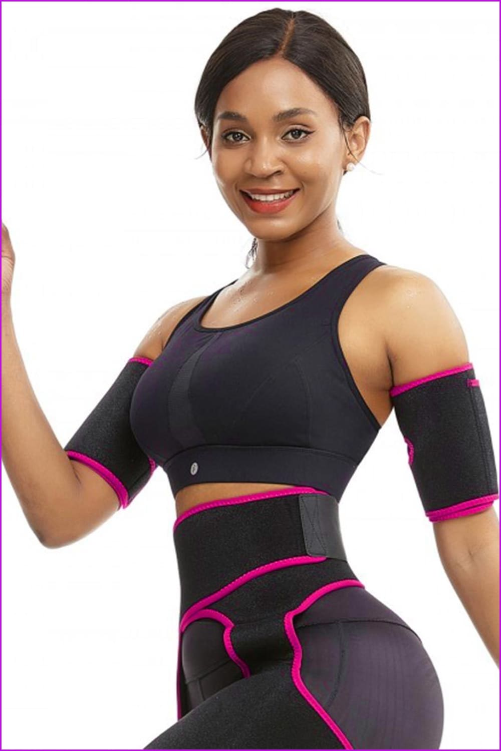 Hot Sweat Arm Trimmers for Women Weight Loss Slimmer Wraps Lose Arm Fat F794 - Furdela