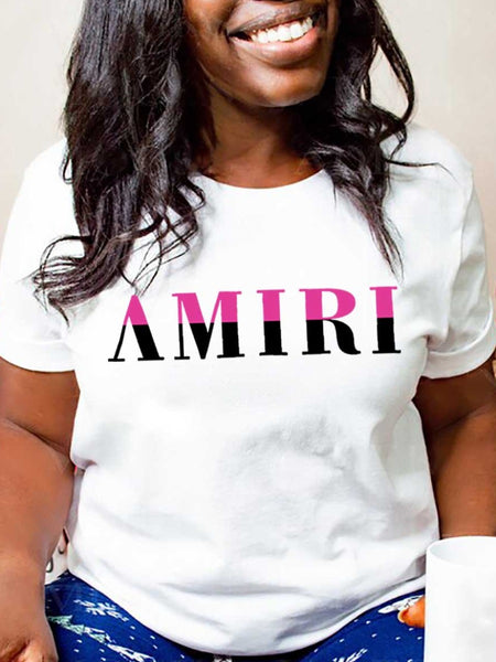 Cartoon Letter Print Sweatshirt AR7047