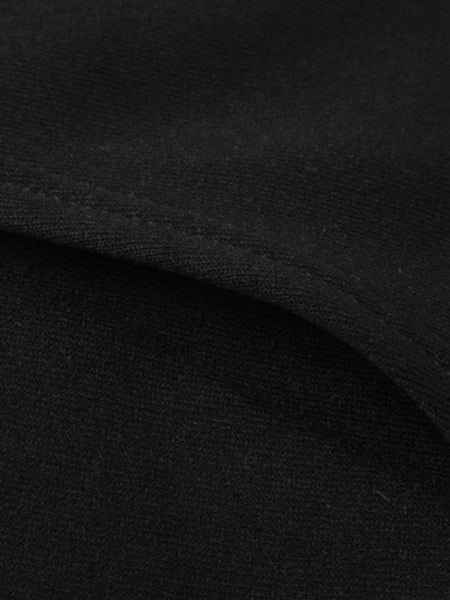 Men Cartoon Letter Print Kangaroo Pocket Tracksuit Set AT9054