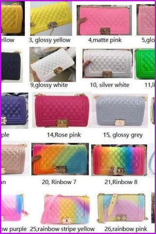 Jelly Color bag F045 - Furdela