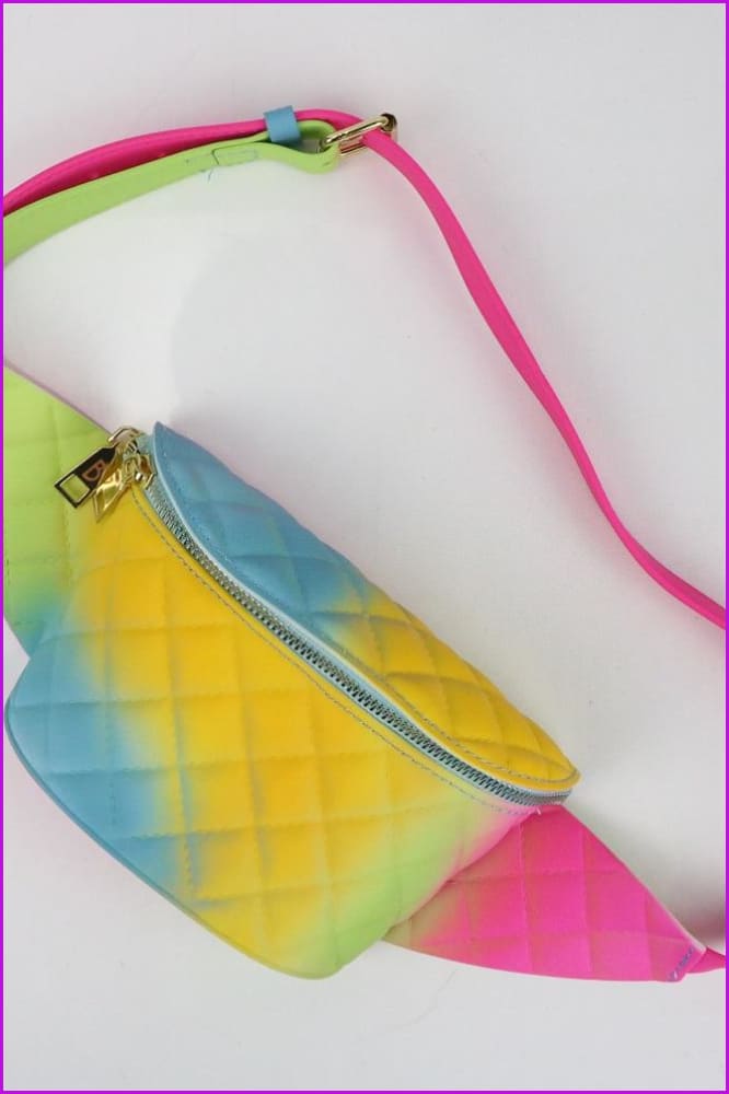 Jelly Color Waist Bag F951 - Furdela