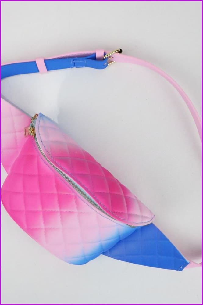 Jelly Color Waist Bag F951 - Furdela