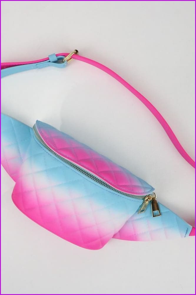 Jelly Color Waist Bag F951 - Furdela