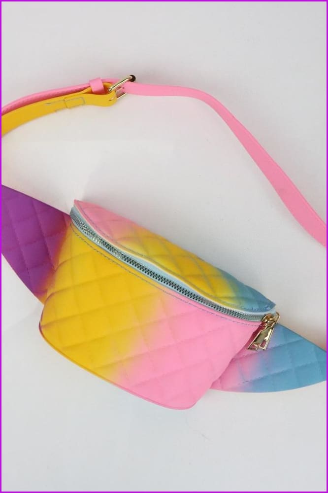 Jelly Color Waist Bag F951 - Furdela