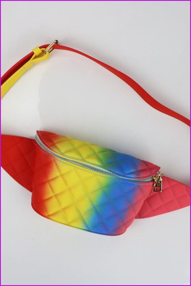 Jelly Color Waist Bag F951 - Furdela