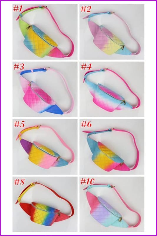Jelly Color Waist Bag F951 - Furdela