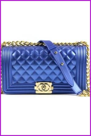 Jelly Solid Color Shoulder Cross Body Book Bag F045 - Furdela