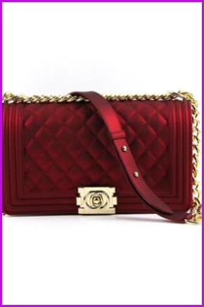 Jelly Solid Color Shoulder Cross Body Book Bag F045 - Furdela