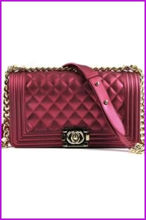 Jelly Solid Color Shoulder Cross Body Book Bag F045 - Furdela