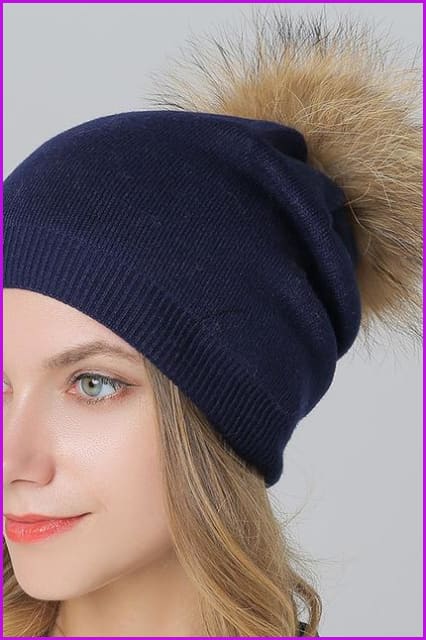 Knitted Wool Skullies Casual Cap - Furdela