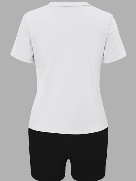 Just Do It Letter Print Kangaroo Pocket Print Hoodie AR501