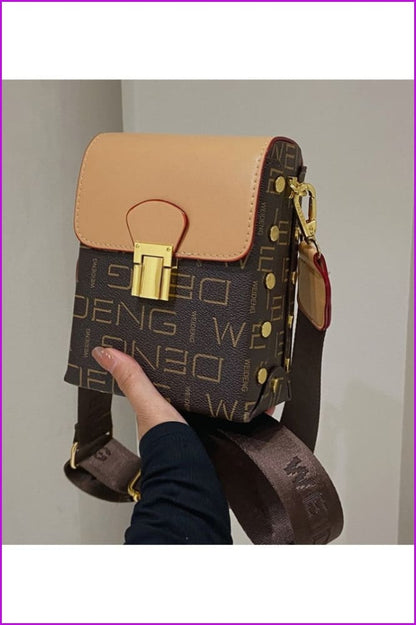 Letter Print Fashion Bag For Women - Furdela Wholesale