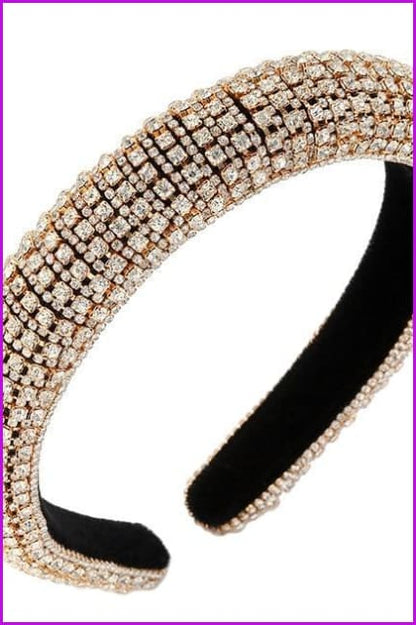 Luxuriou Rhinestones Hairbands F947 - Furdela