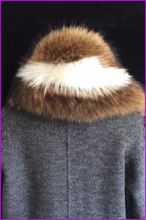 Luxury 100% Real Genuine Raccoon Fur Collar Scarf - Furdela