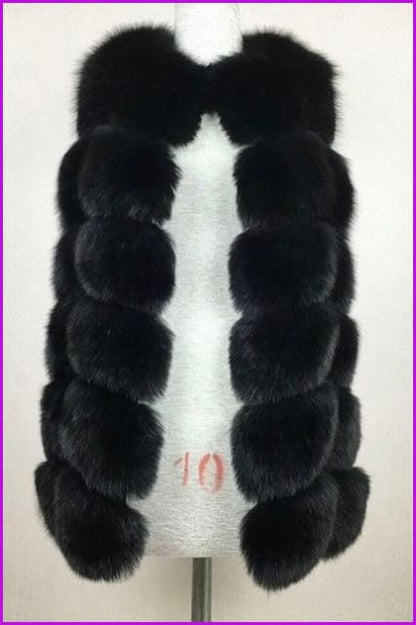 Luxury Fox Fur Gilet 70cm DO1400 - Furdela