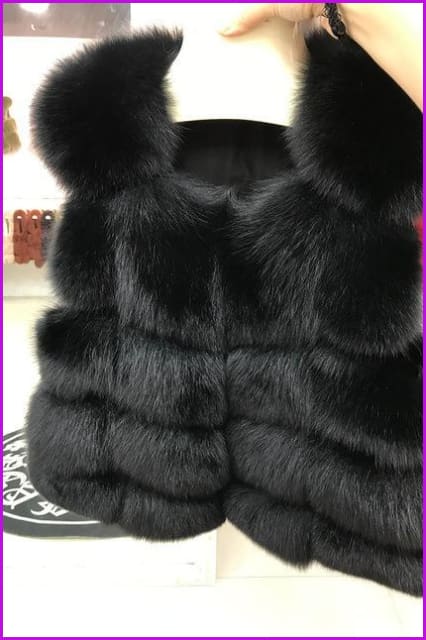 Luxury Fox Fur Gilet DO1494 - Furdela