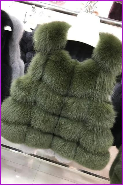 Luxury Fox Fur Gilet DO1494 - Furdela