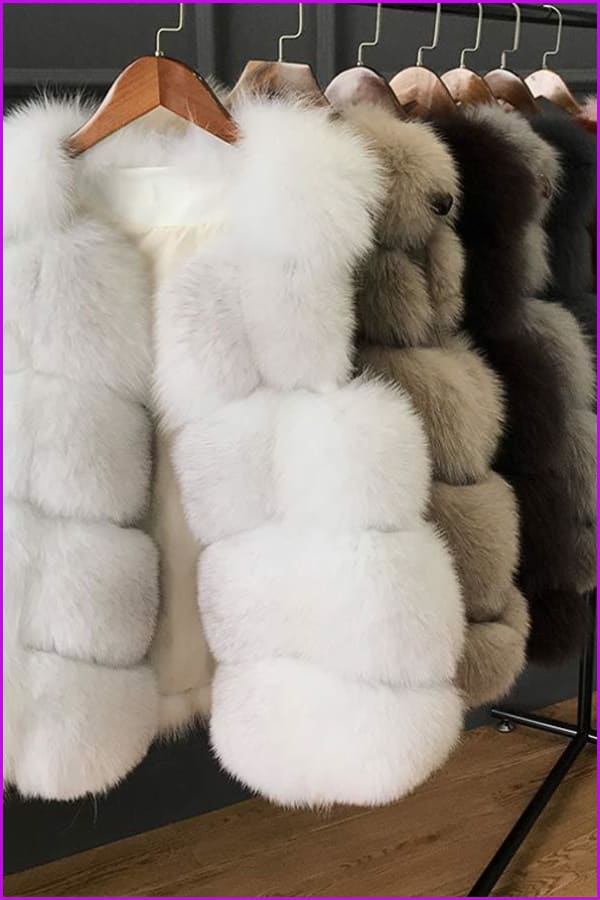 Luxury Fox Fur Gilet DO1494 - Furdela