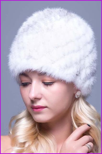 Mink Fur Hat DO775 - Furdela