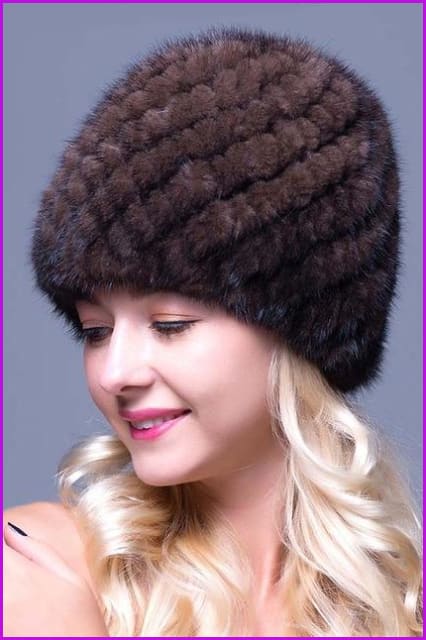 Mink Fur Hat DO775 - Furdela