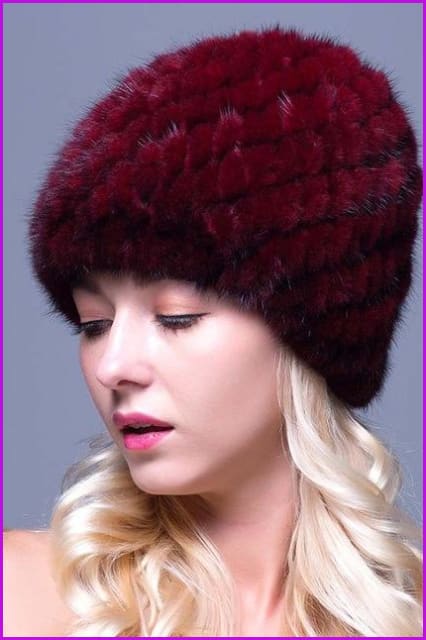 Mink Fur Hat DO775 - Furdela