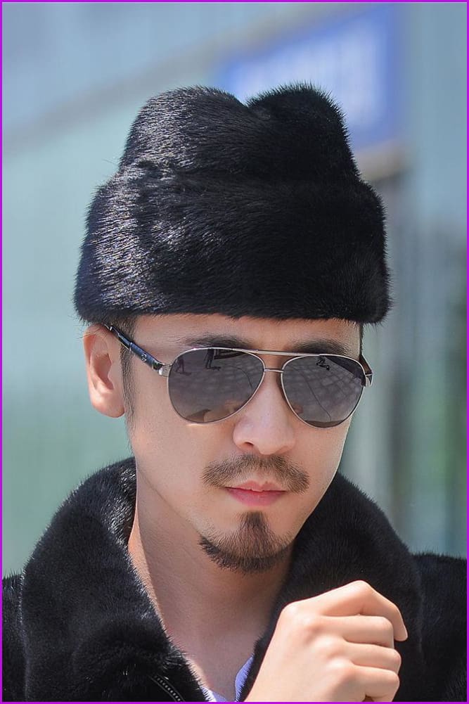 Mink Fur Mens Hat - Furdela