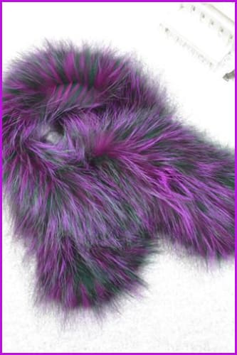 Multi Color Fox Fur Scarf DO1247 - Furdela