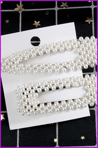 Pearls Hair Pins F1366 - Furdela