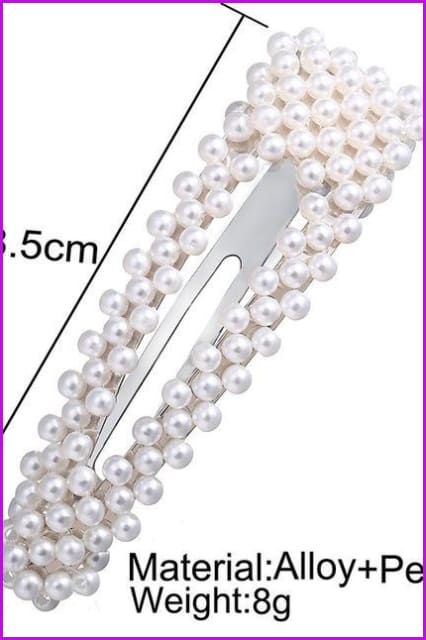 Pearls Hair Pins F1366 - Furdela